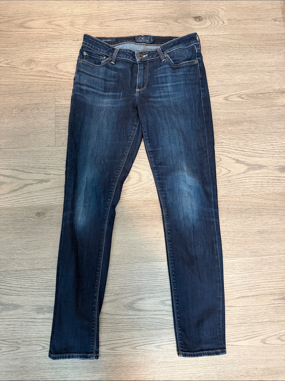 Women’s Dark Blue Stretch Skinny Jeans